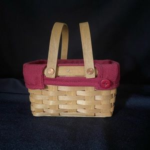 Longaberger small gathering basket